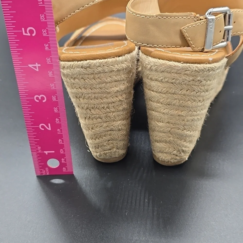 DV | Target Branded| Tan | Espadrille |Wedge Sandals | Size 10M